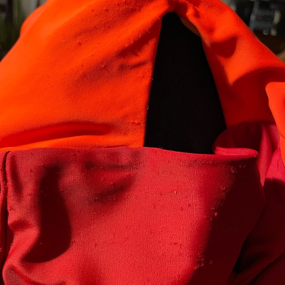 Girl’s Reversible Swimsuit,Colors gold, burgundy, & orange. Girl size 6 - Picture 8 of 8